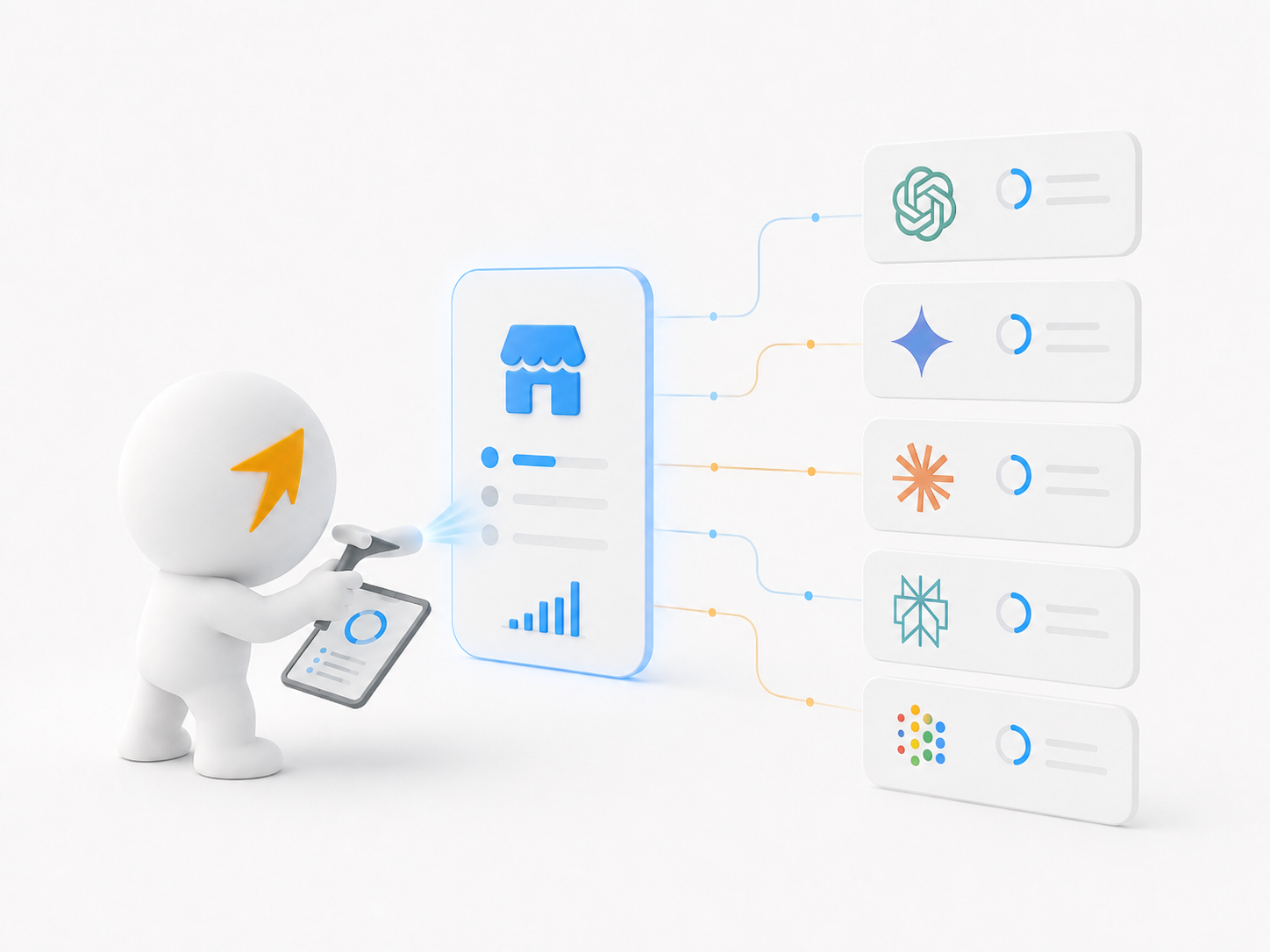 AI Visibility Case Study: 3 Honest Findings From Our Month 2 Monitoring Results 1 AI visibility case study - Visifly tested on 5 AI platforms in month 2